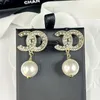 Designer Earrings 18K Gold Plated Diamond Earrings Luxury Earrings Jewelry Accessories Party Gift