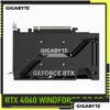 Cartes graphiques Gigabyte Geforce Rtx 4060 Windforce Oc 8G Carte 8 Go 128 bits Pci-E 4.0 Gddr6 Vidéo Double Fans Overlocking Drop Deliver Dhjla