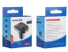 F6 Dual USB Car Charger Wireless Auto Bt 50 FM Sändar Hands Adapter Atmosphere Light Lamp O Recieiver Mp3 Player Wit8045498