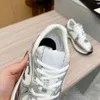 NOVITÀ Sneaker da ginnastica di design di alta qualità scarpe casual sovrapposizioni di lettere in pelle piattaforma di moda sneaker da donna Stivali da esterno Popsicle Casual Zipper Scarpe da donna