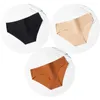 Women's Panties BZEL 3PCS Set Cozy Seamless Underwear Sport Breathable Woman Briefs Silk Satin Underpants Soft Lingerie