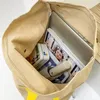 Sacs d'école cartable sac en papier imprimé Bento boîte seau personnalisé étudiant sac à dos décontracté cordon poche épaule