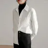 Bluzki damskie zadily 2024 Zimowe biuro dama kobiety biała podstawowa koszula Korea w stylu guziki guziki bluzka żeńska jesienna ubrania