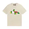 Tshirt för män kvinnor mode street tecknad animation graffiti tryck sommar casual lös andningsskjortor toppar storlek s-xl