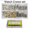 Watch Bands 170pcs/set Crown Parts Replacement Assorted Dome Flat Head Accessories Repair Tool Kit Accessories For maker L240307