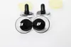 20st 12mm 14 16 18 20 25 30mm 3D Comical Round Clear White Black Red Pupiltoy Eyes Strange Eyes with Hard Washer 240222