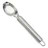 Cuillère à crème glacée en acier inoxydable, outil utilitaire réutilisable, Gadget de cuisine, cuillère de haute qualité, outils MHY071