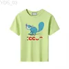 T-shirts Enfants Imprimer T-shirts Mode Mignon Modèle T-shirts Designer Pour Enfants Bébé Vêtements D'été G Garçons T-shirts Kid Coton Costume 240306