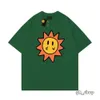 Diew Hoodie Mens Designer Smiley Sun TシャツトランプTeeレディースグラフィック印刷Tシャツ夏のトレンドスリーブカジュアルシャツハイストリートドリューハウス380