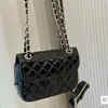 Designer Bag Womens Shoulder Bag Mirror Paint Gold Flap Bags Genuine Leather Diamond Lattice Quilting Calfskin Crossbody Bags Handbags Wallet 8277