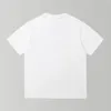 파리 여름 패션 브랜드 여성 남자 작은 신발 편지 로고 캐주얼 짧은 슬리브 티셔츠