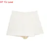 Kjol het rosa lila mini shorts kjolar gata ser färgglada asymmetriska split khaki kvinnliga outfit 4661515 fin kvalitet