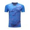 China Dragon Team Table Tennis Shirt Men Women Pingpong Shirt Snabbt torrt Tennisträning Soccer Shirts 240301