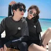 Women's Swimwear Wisuwore Diving Suit Couple Floating Long Sleeved Swimsuit Jellyfish Surfing Men And Women