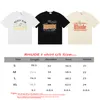 Rhude Mens T 셔츠 디자이너 남성용 짧은 슬리브 Rhudes 인쇄 셔츠 티 탑 느슨한 Tshirt 여자 대형 탑 미국 크기 폴로