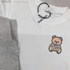 T-shirt Designer di lusso Bambini Abiti estivi per adolescenti T-shirt per bambini Marche Ragazzi Ragazze Manica corta Boutique Abbigliamento all'ingrosso 240306