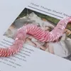 Подвески розовое женское колье из рыбьей чешуи из натуральных ракушек