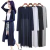 Cardigans Coton Femmes Été Long Cardigan À Manches Longues Chemisier Chemise Femme Pull Casual Plage Poncho Vêtements Blusas Coréen Nouveaux Tops