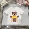 T-shirts Designer Kids Cartoon Tee Shirts Girls Luxury Short Sleeved Childrens Fashion Tops Kid Summer Clothes High Quality Childrens Clothing 240306