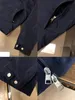 2024 Spring Autumn Embroidery Geometric Print Men's Jackets Hooded Zipper Men's Outerwear Coats JP004
