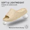 Cloud Slides for Women and Men Pillow Slippers Non-Slip Quick Drying Soft Lightweight Shower Shoes Thick Sole Open Toe Slides Sandals for Indoor & Outdoor