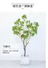 Decorative Flowers Large Simulation Plant Bell Horse Drunk Wood Green Indoor Living Room Decoration Landscape Tree Floor Bonsai