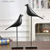 Dekorativa föremål Figurer Europeiska heminredningsdekoration Hantverk Harts Birds Staty Dekor Prydnad Handikraft duvor Skulpturkontor Desktop Figurines