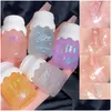 Lip Gloss Bonic Milk Jar Lipgloss Lip Plumper Oil Glitter incolor e duradouro Lipstick Makeup Cosmetics Drop Delivery H DHCG6