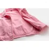 Damesvesten Mode Roze Denim Vest Vrouwen Casual Slanke Korte Vest Terug Grote Zak Cowboy Mouwloze Jas Student Jeans Vrouwelijke