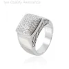 Designer David Yurma Jewelry Liknande David Fashion 15mm Ring Imitation Diamond Hot Selling Ring