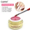 CANNI Bottiglia d'oro 15 ml Camouflage Sottile Easy Dry UV Soak Off 25 Colore nudo Gelatina per unghie Scultura Estensione Gel Lacca 240306