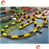 Outdoor -Spiele Aktivitäten Schiff aufblasbare Gokart Racing Track Game Toys didi Car Bumber Balls Race Arena zum Verkauf Drop Lieferung Spo Dhfyz