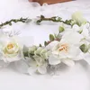 Pinces à cheveux, bandeaux à fleurs, bijoux, accessoires de mariage pour femmes, fête de mariée, vêtements de plage, guirlandes de couronne faites à la main