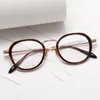 Occhiali da sole Occhiali da vista da uomo Donna Retro Designer U119 Montature ovali in fibra di vetro di acetato di moda Stile europeo e americano