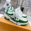 2024 custom summer breathable classic Luxury mens women running shoes White lovers trainer designer sneakers printing low cut green red black white running shoe m1