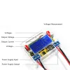 DC-DC Adjustable Step-down Module Power Step-down Charge Module DIY Kit LED Driver Voltmeter Ammeter Peak Current 3A