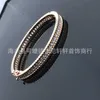 V Bangle V Armeletv Gold Bead Edge Row Diamond Armband High Version Kaleidoscope Full Sky Star smal version Versatile Round Ball Armband för kvinnor