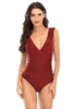 Maillots de bain pour femmes Amazon européen et américain imprimé une pièce dos ouvert sexy bikini style commerce extérieur