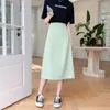 Skirts High -waisted Short Skirt 2024 Spring And Summer Is Thin Full Of Large Size Black Back Bag Hip