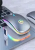EPACKET bezprzewodowe myszy LED LED ODZIAŁALNE USB SIMIT BLUETOOTH i ergonomiczne optyczne gamy mysie komputer Laptop MUU8136698