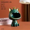 Decorative Objects Figurines Zhaocai Cat puts the key at the entrance to store the ornaments creatively T240306