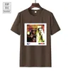 Erkek Tişörtleri Her Şey Çılgın Gömlek Modern İngilizce Tur T-Shirt Erkek Kızlar Gotik Sokak Giyim Siyah Tee