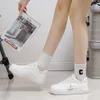 2024 Little White White New Female Corean Edition Instagram Trendy Tendery Propositile Shice Sele Sele and Autumn Disual Board Shoes SH502 43259 65066