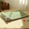 Pet Dog Bed Mat Protect Cervical Spine Löstagbart hus inomhus för små medelstora hundar Komfort Coft leveranser 240220