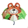 レインギア33スタイル素敵な漫画動物のデザイン子供のための傘の傘高品質3Dクリエイティブベイビーサンドロップデリバリーベイビー、キッズDHII6