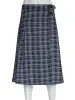 Dresses Rockmore Vintage Stripe Plaid Midi Skirt Women Y2k Aesthetic Low Waist Aline Long Pleated Skirts Female Haruku Preppy Style