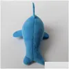 Chaveiros 50 Pçs / lote 10cm Dolphin Chaveiros Mini P Travesseiros Chaveiro Para Festa de Evento de Aniversário Crianças Favores Moda Pingente Gota Entrega DHT1S