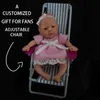 7 Micro Preemie Full Body Siliconen Baby Meisje Pop Sophia Levensechte Mini Reborn Pop Surprice Kinderen Anti-Stress 240306