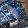 Ponadczasowy zegarek elegancji zegarek RM RM53-01 Limited Tourbillon w pełni puste 44,50*49,94 mm Manual RM53-01 Polo
