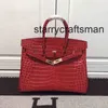 Totes äkta läderhandväska L Big Red Bag Womens väska bröllop handhållen enkel axel messenger väska bröllop väska